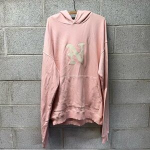 Nahmias N Pink Logo Hoodie